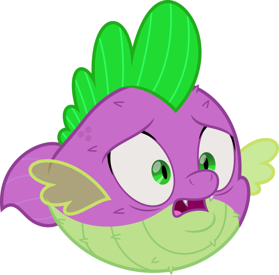 Vector - My Little Pony The Movie Spike Pufferfish (900x888)