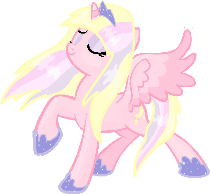 What If Sugar Moon Turned Into A Alicorn By Sugarmoonponyartist - My Little Pony: Friendship Is Magic (734x672)