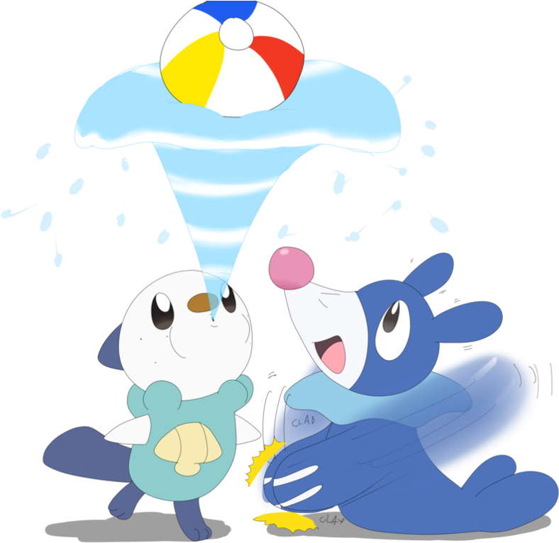 Pokémon Sun And Moon Pikachu Blue Mammal Vertebrate - Pokemon Sun And Moon Oshawott (1020x784)