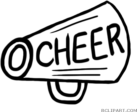 Cheerleading Megaphone Tools Free Clipart Images Bclipart - Cheerleading (498x402)