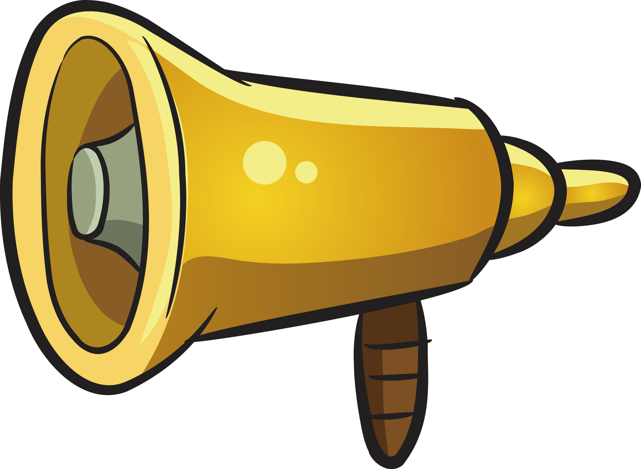 Megaphone Cartoon Loudspeaker - Speakers Cartoon (2086x1527)