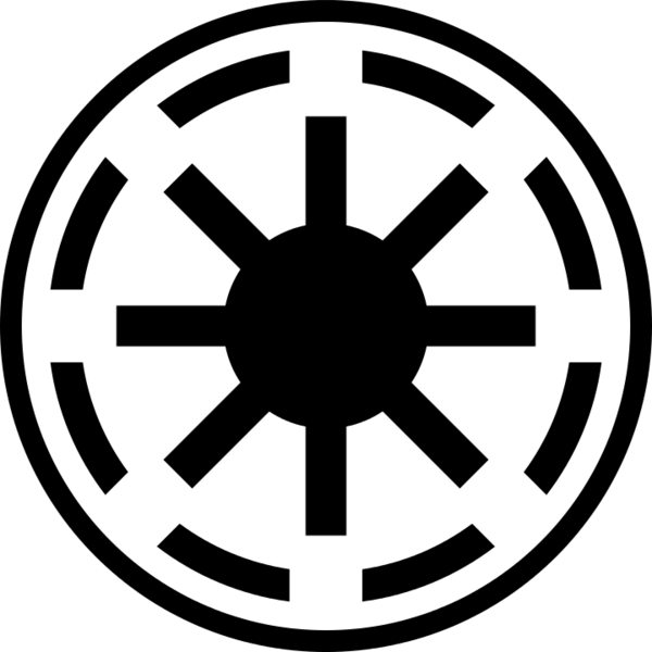 The Galactic Roundel Dharma Wheel - Star Wars Galactic Republic (600x600)