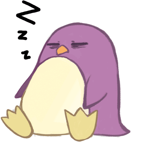 Gif Transparent - Good Night Penguin Gif (500x500)