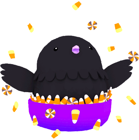 So Happy - Cute Transparent Bird Gif (500x500)