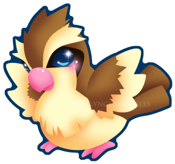 Pidgey By Clinkorz - Pidgey Clinkorz (400x365)