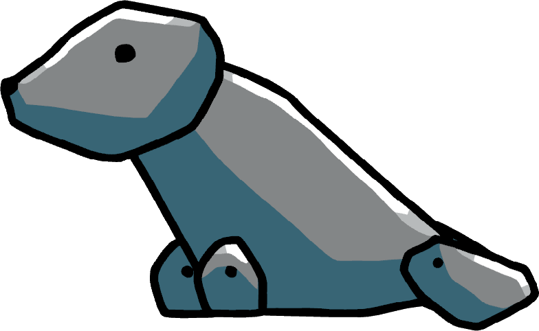 Seal - Elephant Seal Scribblenauts Png (784x482)