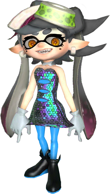 Calamari By Neometalsonic360 - Splatoon Callie And Marie Fusion (369x650)