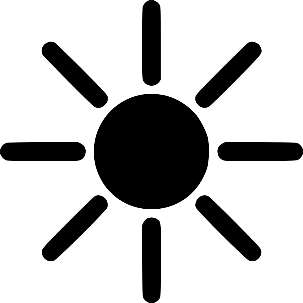 Png File - Vector Brightness Icon (980x980)