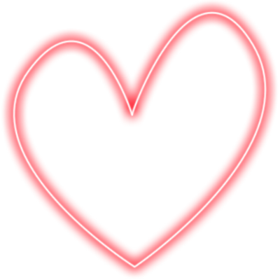 Lots Of Love ♥ - Coração Png Fundo Transparente (400x400)