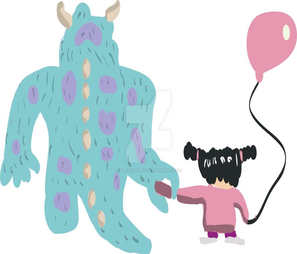 Sulley And Boo- Monster's Inc - Sully Boo Monster Inc (1024x877)
