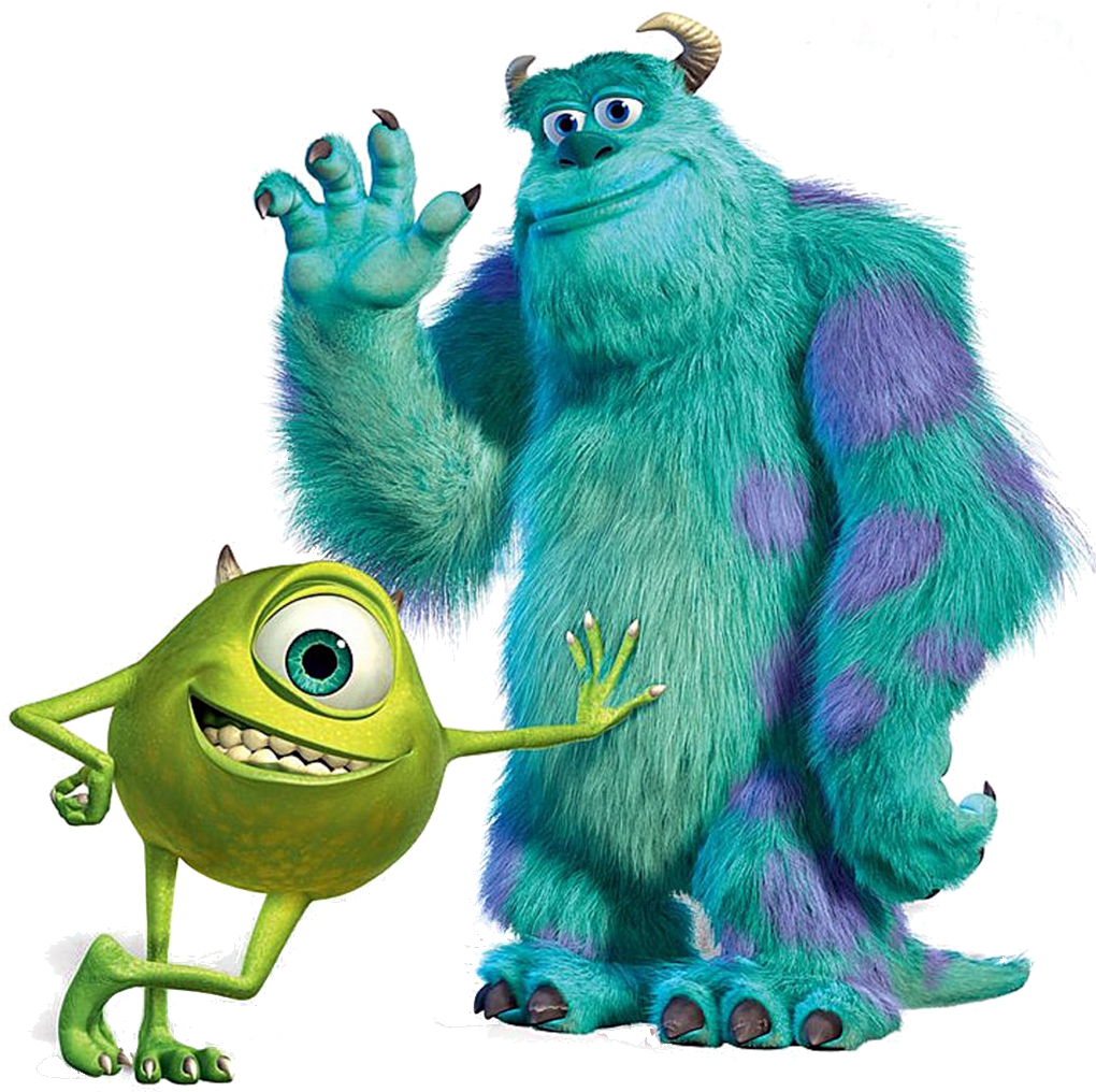 Monster - Inc - Characters - Sully And Mike Monsters Inc - (1032x1015) Png ...