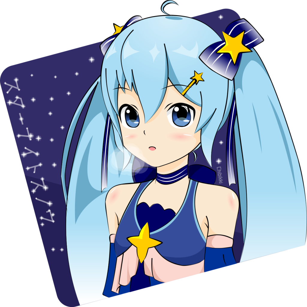 Star Light Stage By Chibikki-ikki - Cartoon (1024x1023)