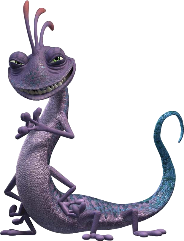 Randall Boggs - Salamander From Monsters Inc (840x840)