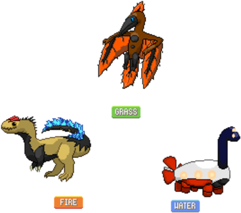 Shiny Kansai Region Starters Stage 1 By Drakonial - Animal Figure (894x894)