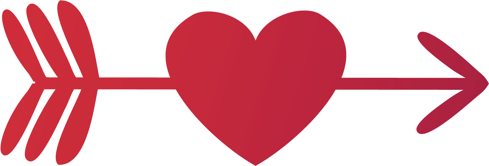 Falling In Love Muita Calma Nessa Alma - Red Arrow Valentine's Png (1667x1667)