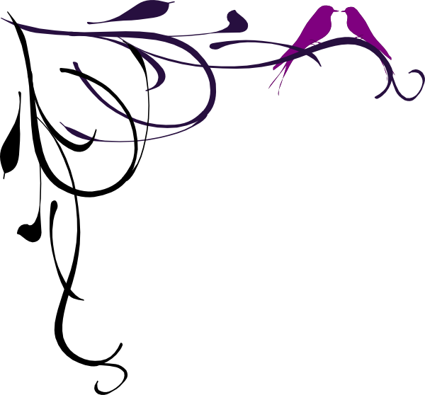Love Birds Clip Arts (600x558)
