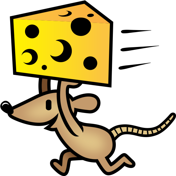And Joe Illustration 600 Mouse Cheese Lr - And Joe Illustration 600 Mouse Cheese Lr (600x600)