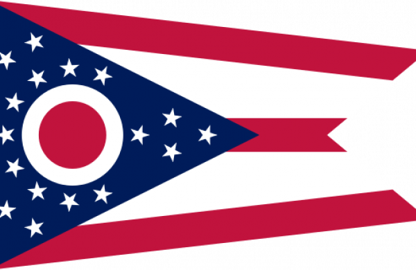 Share On Facebook - Ohio Flag (600x390)