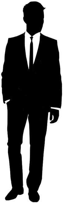 Unfortunate Men's Fashion - Silhouette Suit (220x670)