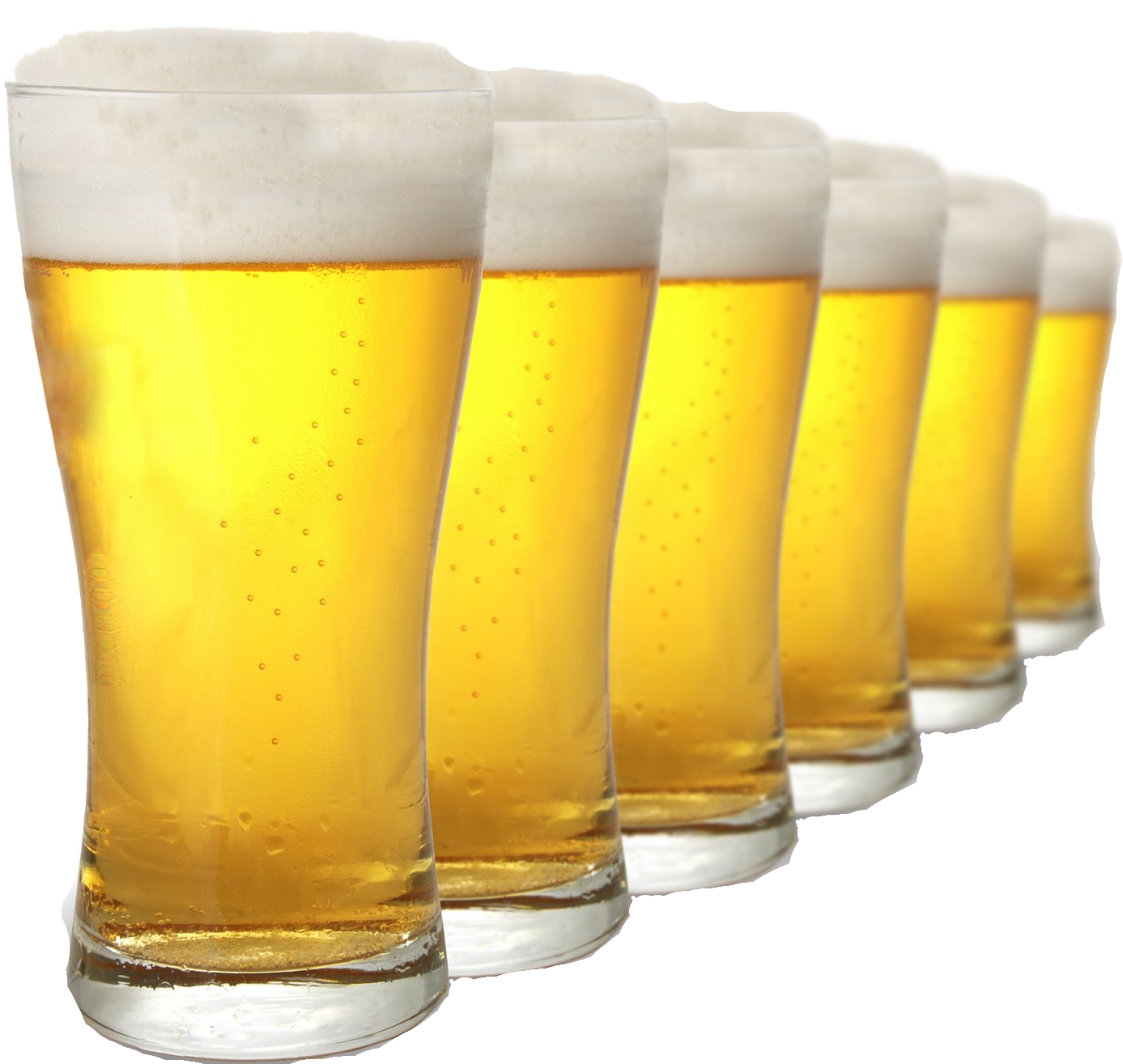 Beer Glass Set Three Isolated Stock Photo By Nobacks - Beer Png (1428x1356)