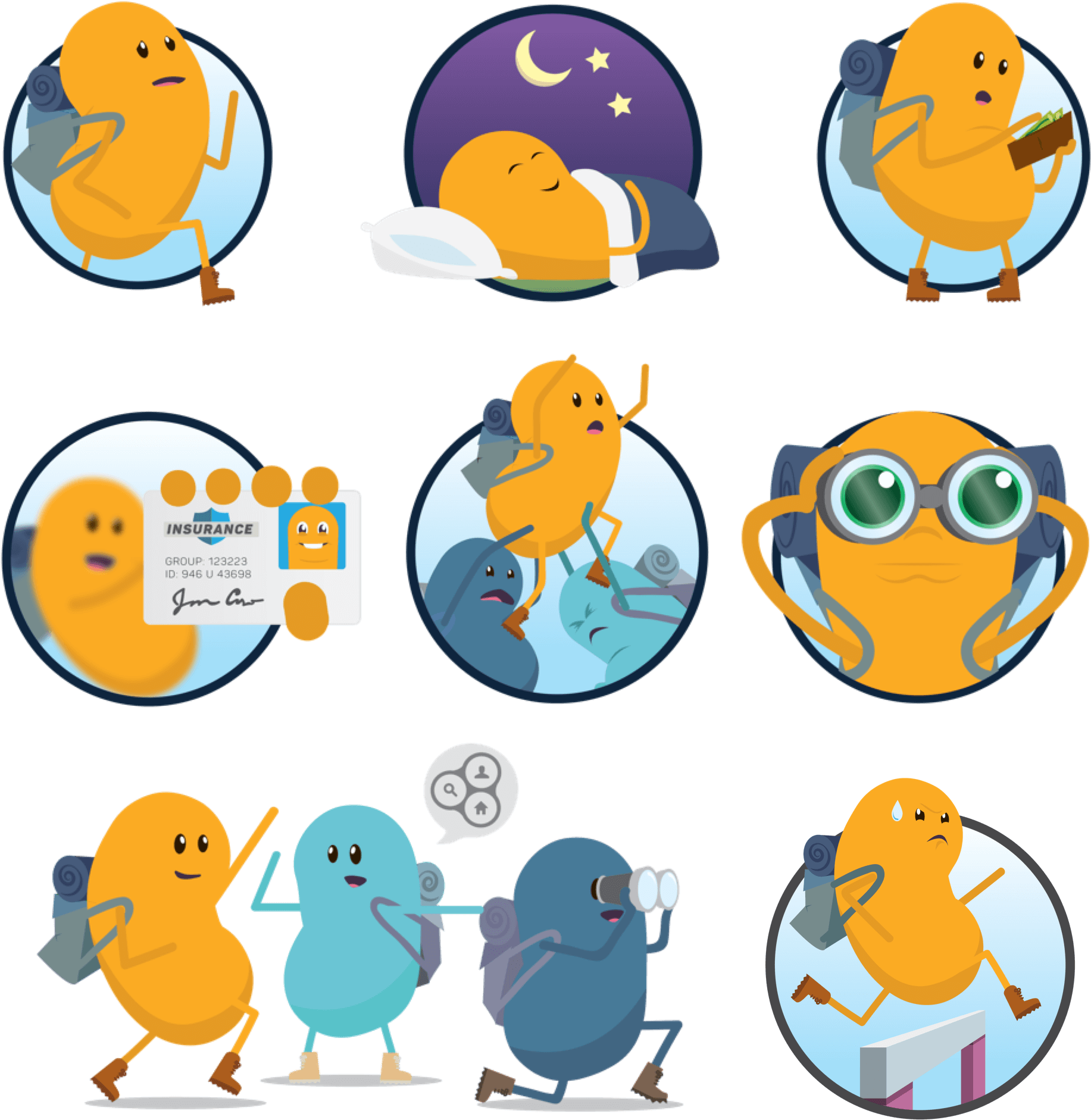 All Of The Opioid Illustrations Together - Illustration (1920x2000)