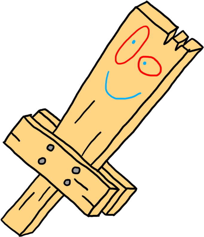Plank Magisword By Sergeant16bit-daq9uw - Ed, Edd N Eddy (849x940)