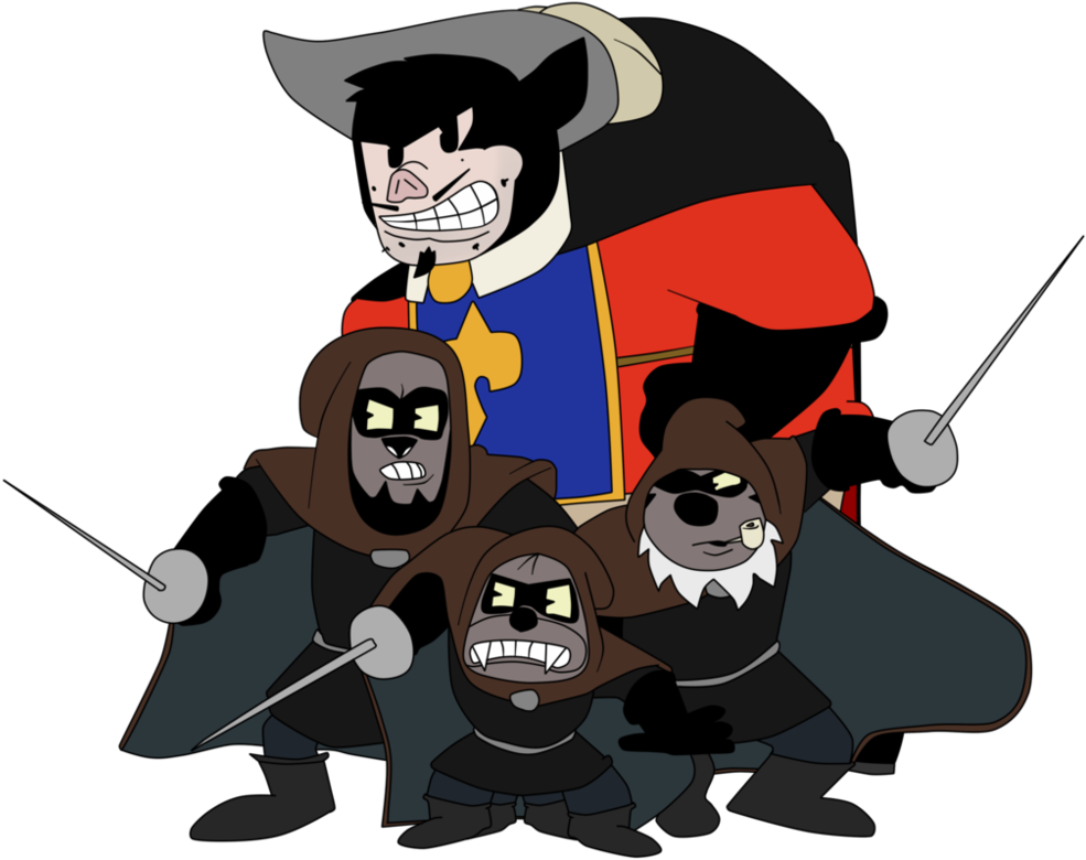 Captain Bart And His Butcher Boys By Gamerboy123456 - Bendy And The Ink Machine Piper (1001x798)