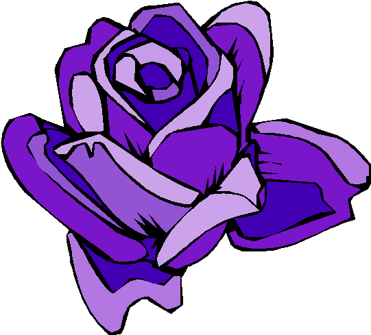 Chocolate Purple Cupcake - Purple Flower Cartoon Transparent (553x493)