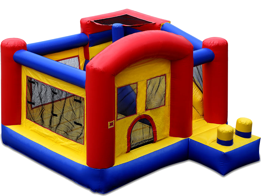 Jump And Slide Combo - Inflatable Castle (950x674)