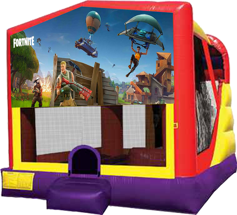 Fortnite 4 In 1 Combo Rentals In Austin Texas From - Elena Of Avalor Bounce House (864x792)