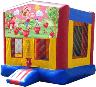 Strawberry Shortcake Girl Bouncer Rental - Strawberry Shortcake (460x370)