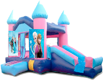 Action Bounce Company Rents Inflatable Jumpers, Bounce - Frozen Jumpers (423x321)