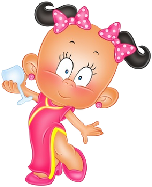 Awesome Girl Cartoon Cute Cute Baby Cartoon Images - Поздравления На 8 Марта (400x400)