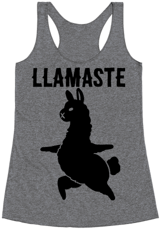 Llamaste Yoga Llama - Training For A Netflix Marathon (484x484)