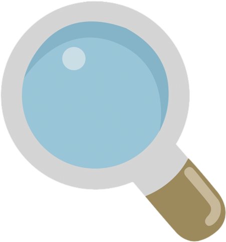 Magnifying Glass Icon - Magnifying Glass Flat Icon (800x800)