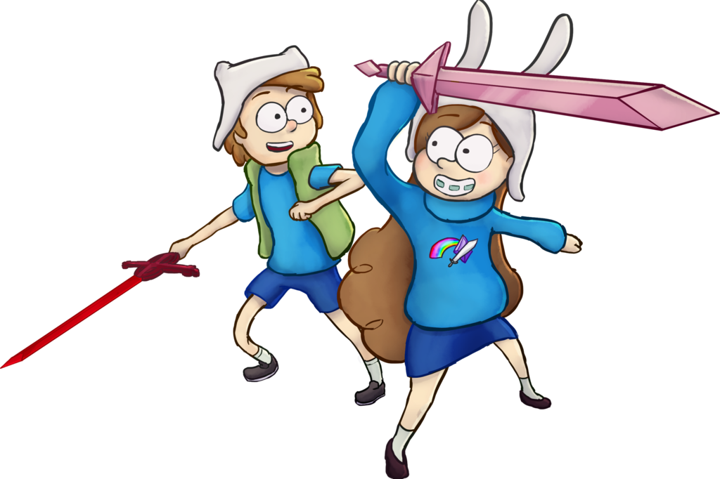 Adventure Time Mashup Gravity Falls (1024x682)