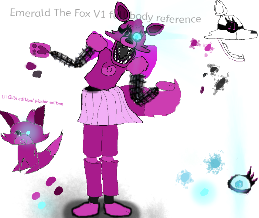 My Full Body Reference By Emeraldthefox101 - Digital Art (903x719)