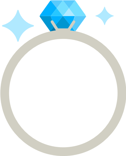 Diamond Ring Clipart No Background Free Clipart - Anillo Emoticon (512x512)