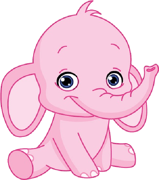 Widescreen Wallpapers Of Baby Elephant Cartoon, Creative - Baby Elephant Clip Art (600x600)