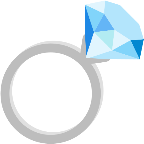 240 × 240 Pixels - Ring Png Emoji (480x480)