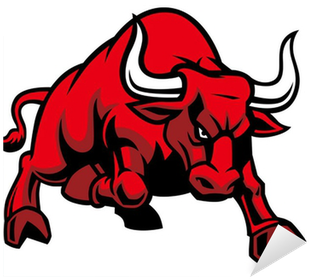 Cartoon Bull Mascot (400x400)