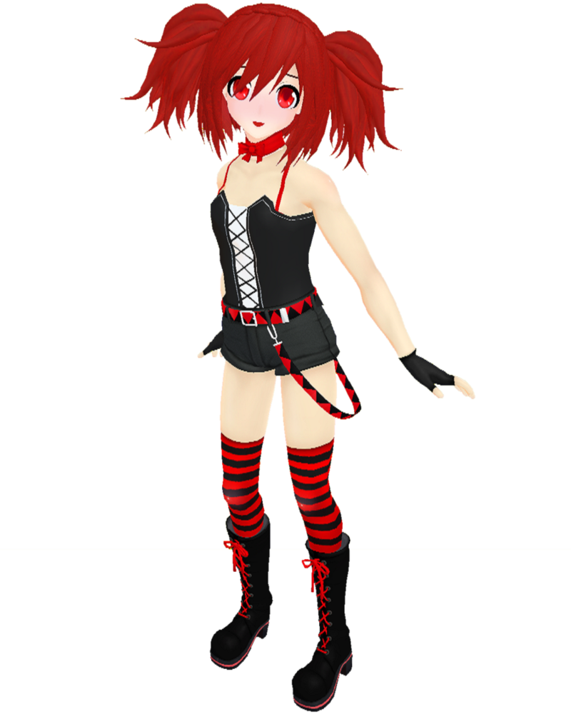 Mmd Akai Kyoukine - Akai (800x1000)