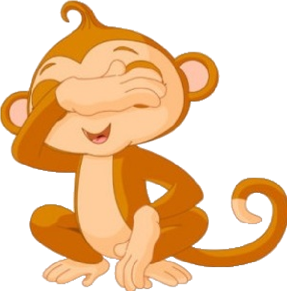 Monkey Clipart Transparent Background - Transparent Background Monkey Clipart (600x600)