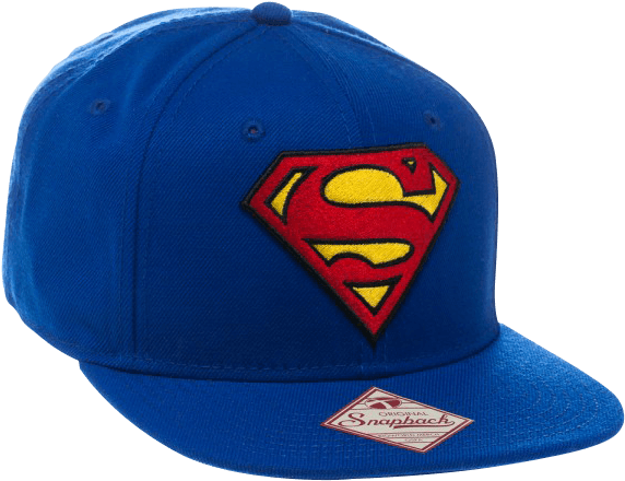Classic Superman Logo Snapback Hat Bm 0200 From Superheroes - Dc Comics Superman Logo Shield Snapback Hat (571x571)