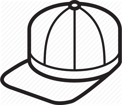 Cap, Hat, Headwear, Hiphop, Snapback Icon Icon Search - Hip Hop Cap Draw (512x438)