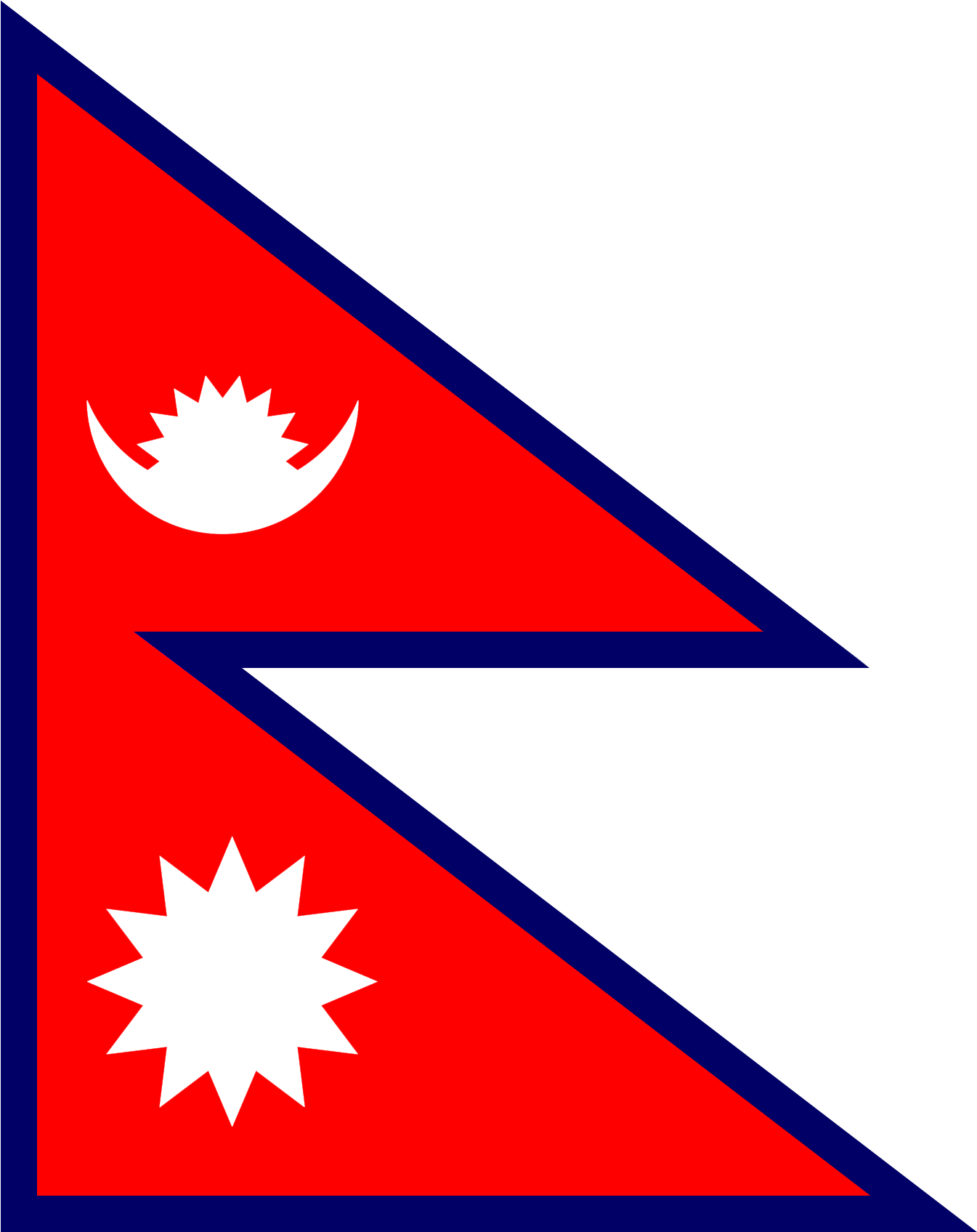 Nepals Flag Is Really An Eye Catcher - Weirdest Flag In The World (1500x2000)