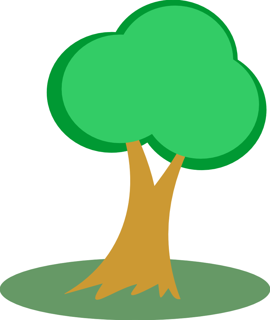 Cartoon Plants And Trees (865x1027)