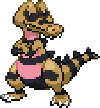 Evolution Chain - Krokorok Pixel (600x600)