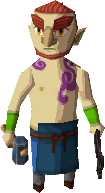 Zelda Universe Forums - Zelda Phantom Hourglass Gerudo (361x658)