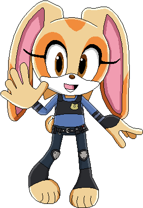 Cream As Judy Hopps By Mollyketty - Lt. Judy Hopps (288x417)
